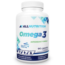 Купить - Рыбий жир Omega 3 - 90caps - All Nutrition, фото , характеристики, отзывы