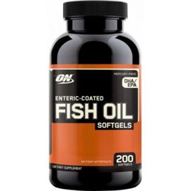 Рыбий жир Fish Oil - 200 caps - Optimum Nutrition, фото 