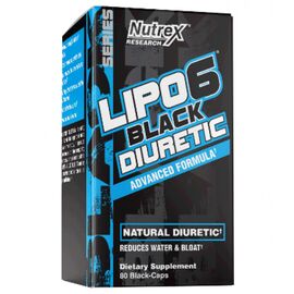 Купить - Диуретик Lipo 6 Black Diuretic - 80 caps - Nutrex, фото , характеристики, отзывы
