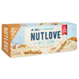 Придбати Nutlove -128g White Cookie Caramel Peanut Coconut, image , характеристики, відгуки