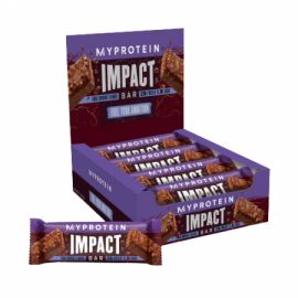 Купить Протеиновый батончик Impact Protein Bar - 12x64g Fudge Brownie (Брауни) - Myprotein, фото , характеристики, отзывы
