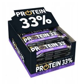 Придбати Protein 33% Bar - 25x50g Chocolate, image , характеристики, відгуки