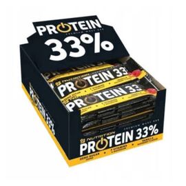 Купити Protein 33% Bar - 25x50g Vanilla-Rapsberry, image , характеристики, відгуки