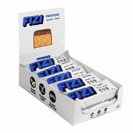 Купить Протеиновые батончики (FIZI Protein Bar) - 10х45g Almond-Choco (Миндаль+шоколад) - FIZI, фото , характеристики, отзывы