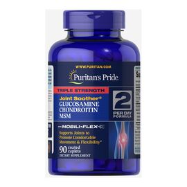 Купить Glucosamine Chondroitin MSM Triple Strength - 90 caplets, фото , характеристики, отзывы