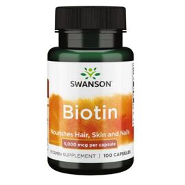 Купить Biotin 5000mcg - 100 caps, фото , характеристики, отзывы