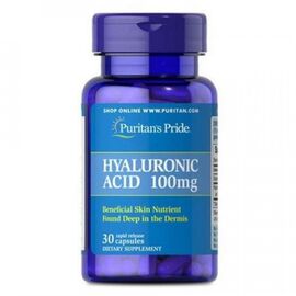 Купить - Hyaluronic Acid 100mg - 30caps, фото , характеристики, отзывы