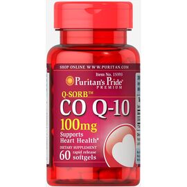 Придбати Q-SORB™ Co Q-10 100 mg - 30 softgels, image , характеристики, відгуки