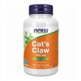 Купить Кошачий коготь (Cat's Claw) 500mg - 100 vcaps - Now Foods, фото , характеристики, отзывы