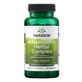 Купить Adaptogenic Herbal Complex (Rhodiola Ashwagandha Ginseng) - 60caps, фото , характеристики, отзывы