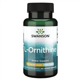 Купить L-Орнитин (L-Ornithine) 500mg - 60veg caps - Swanson, фото , характеристики, отзывы