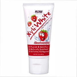 Придбати Xyli White kids toothpaste gel - 85 g strawberry splash, image , характеристики, відгуки