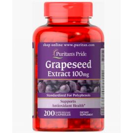 Купить Grapeseed Extract 100mg - 200caps, фото , характеристики, отзывы