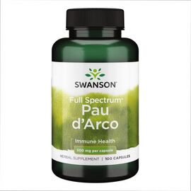 Придбати Pau d'Arco 500 mg - 100caps, image , характеристики, відгуки