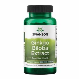 Купить Ginkgo Biloba Extract 120 mg - 100 veg caps, фото , характеристики, отзывы