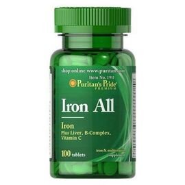 Придбати Iron All Iron - 100tabs, image , характеристики, відгуки