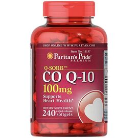 Купити Q-SORB Co Q-10 100 mg - 240 Rapid Release Softgels, image , характеристики, відгуки