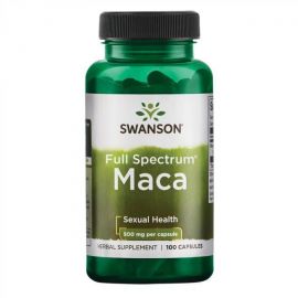 Купить Мака ( Maca ) 500 mg - 100 Caps - Swanson, фото , характеристики, отзывы
