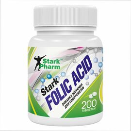 Придбати Stark Folic Acid - 200tab, image , характеристики, відгуки