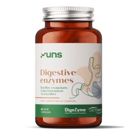Купить Vitamins Digestive enzymes - 90veg caps, фото , характеристики, отзывы
