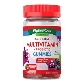 Придбати Multivitamin+probiotic gummies - 30 gummies, image , характеристики, відгуки