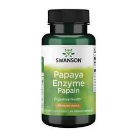 Придбати Papaya Enzyme Papain 100 mg - 90veg caps, image , характеристики, відгуки