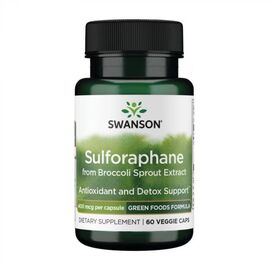 Купить Sulforaphane from Broccoli Sprout Extract 400 mcg - 60veg caps, фото , характеристики, отзывы