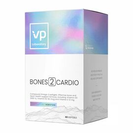 Придбати Bones2Cardio - 60 softgels, image , характеристики, відгуки