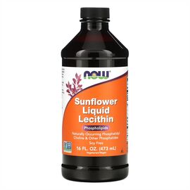 Купить Sunflower Liquid Lecithin - 16 fl oz, фото , характеристики, отзывы