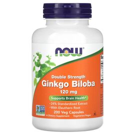 Купить Ginkgo Biloba 120mg - 200 vcaps, фото , характеристики, отзывы