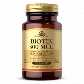 Придбати Biotin 300 mcg - 100 Tabs, image , характеристики, відгуки