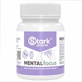 Купить Stark Mental Focus - 60 caps, фото , характеристики, отзывы