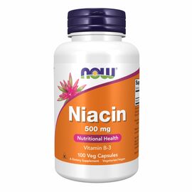 Придбати Niacin 500mg - 100 vcaps, image , характеристики, відгуки