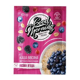 Придбати Good Morning Oatmeal - 30х40g Forest Fruit, image , характеристики, відгуки