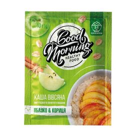 Придбати Good Morning Oatmeal - 30х40g Apple Cinnamon, image , характеристики, відгуки