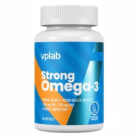 Придбати Strong Omega 3 - 60 softgels, image , характеристики, відгуки