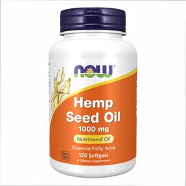 Купить - Hemp Seed Oil 1000 mg - 120 Softgels, фото , характеристики, отзывы