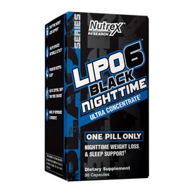 Купить - Lipo 6 Black NightTime Ultra Concentrate - 30 caps, фото , характеристики, отзывы