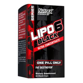 Придбати Lipo 6 Black Ultra Concentrate - 60 caps, image , характеристики, відгуки