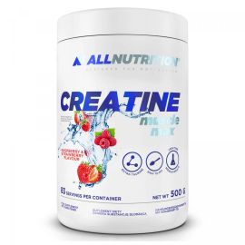 Придбати Креатин,Creatine Muscle Max - 500g Raspberry Strawberry - Allnutrition, image , характеристики, відгуки