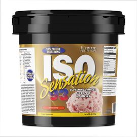 Купить ISO Sensation 5lb - 2270g Strawberry, фото , характеристики, отзывы