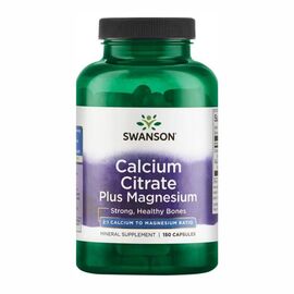 Купить Calcium Citrate Plus Magnesium - 150caps, фото , характеристики, отзывы