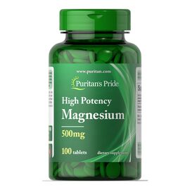 Придбати Magnesium 500 mg - 100 tablets, image , характеристики, відгуки