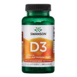 Придбати D-3 High Potency Vitamin 1000iu - 250caps, image , характеристики, відгуки