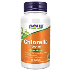 Придбати Chlorella 1000 mg - 60 Tabs, image , характеристики, відгуки