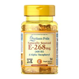 Купить Vitamin E 268 mg 400 IU - 50 softgels, фото , характеристики, отзывы
