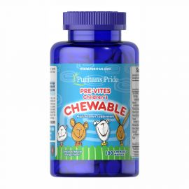 Купить Pre-Vites Children's Multivitamin - 100 Chewables, фото , характеристики, отзывы