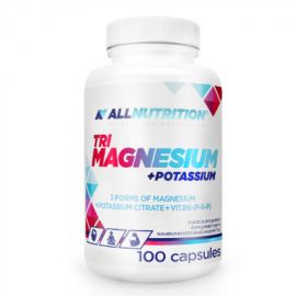 Купить Магний с калием и витамином Б6 ( TRI Magnesium Potasium ) - 100caps - Allnutrition, фото , характеристики, отзывы