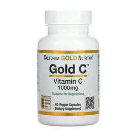 Придбати Gold Vitamin C 1000mg - 60caps, image , характеристики, відгуки