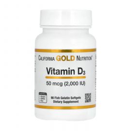 Купить Vitamin D3 50mcg (2000IU) - 90 softgels, фото , характеристики, отзывы